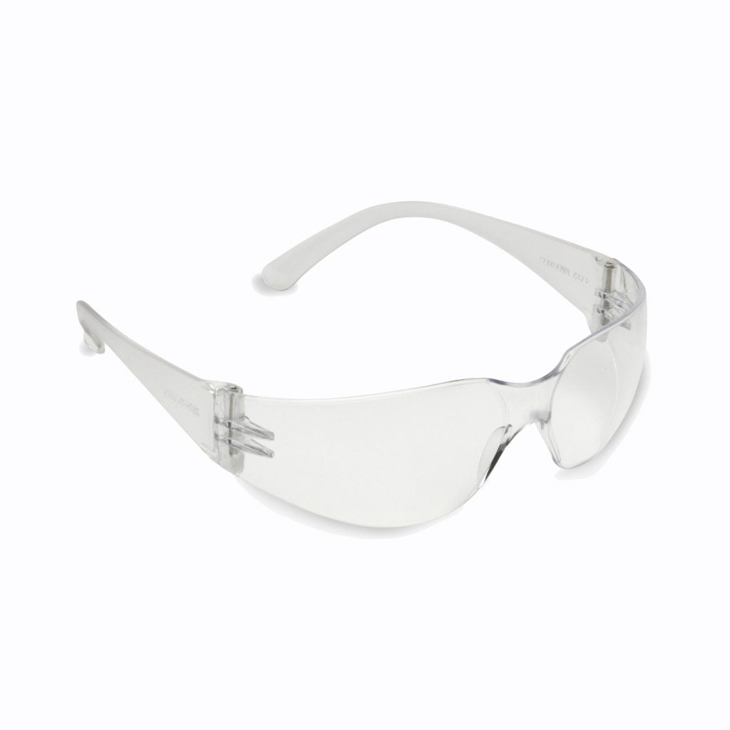 BULLDOG-LITE Frosted Clear Frame, Clear Lens, Uncoated