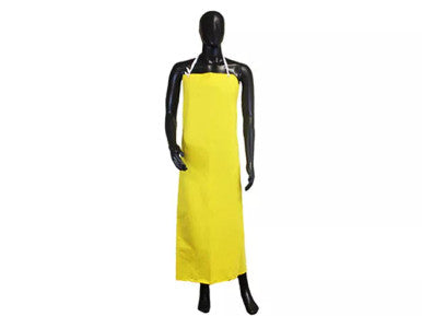35 MIL 35"x50" Yellow Vinyl Reinforced, Polyester Apron, 1 DZ