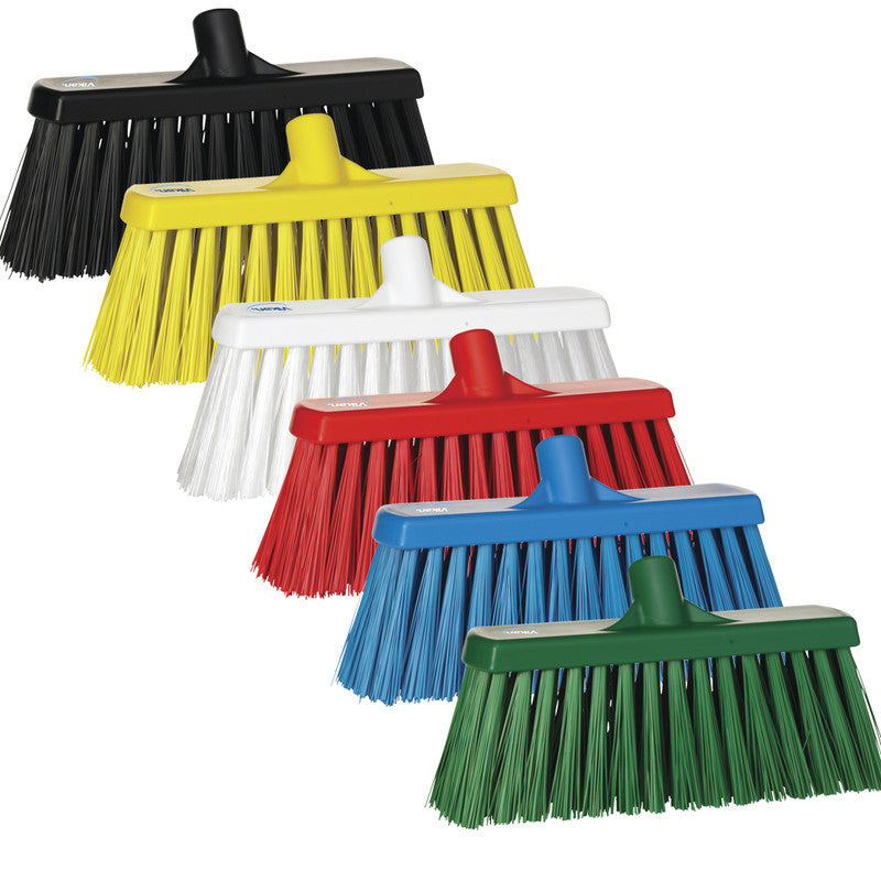 Vikan 13" Push Broom- Extra Stiff