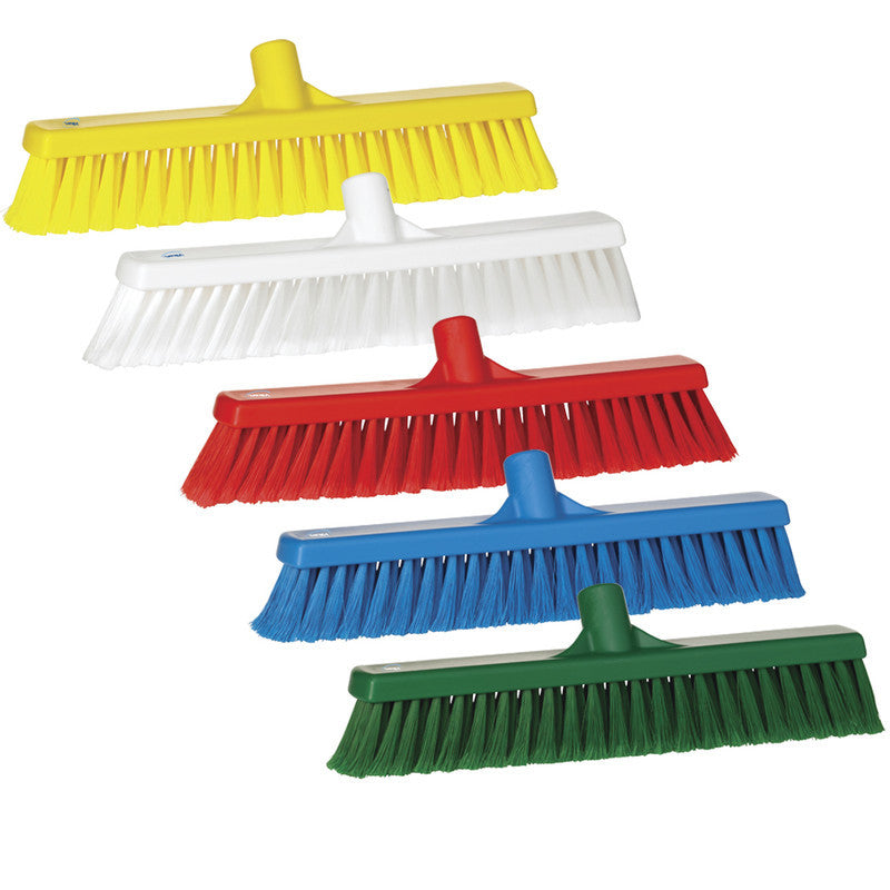 Vikan 16" Fine Particle Push Broom- Soft/Split