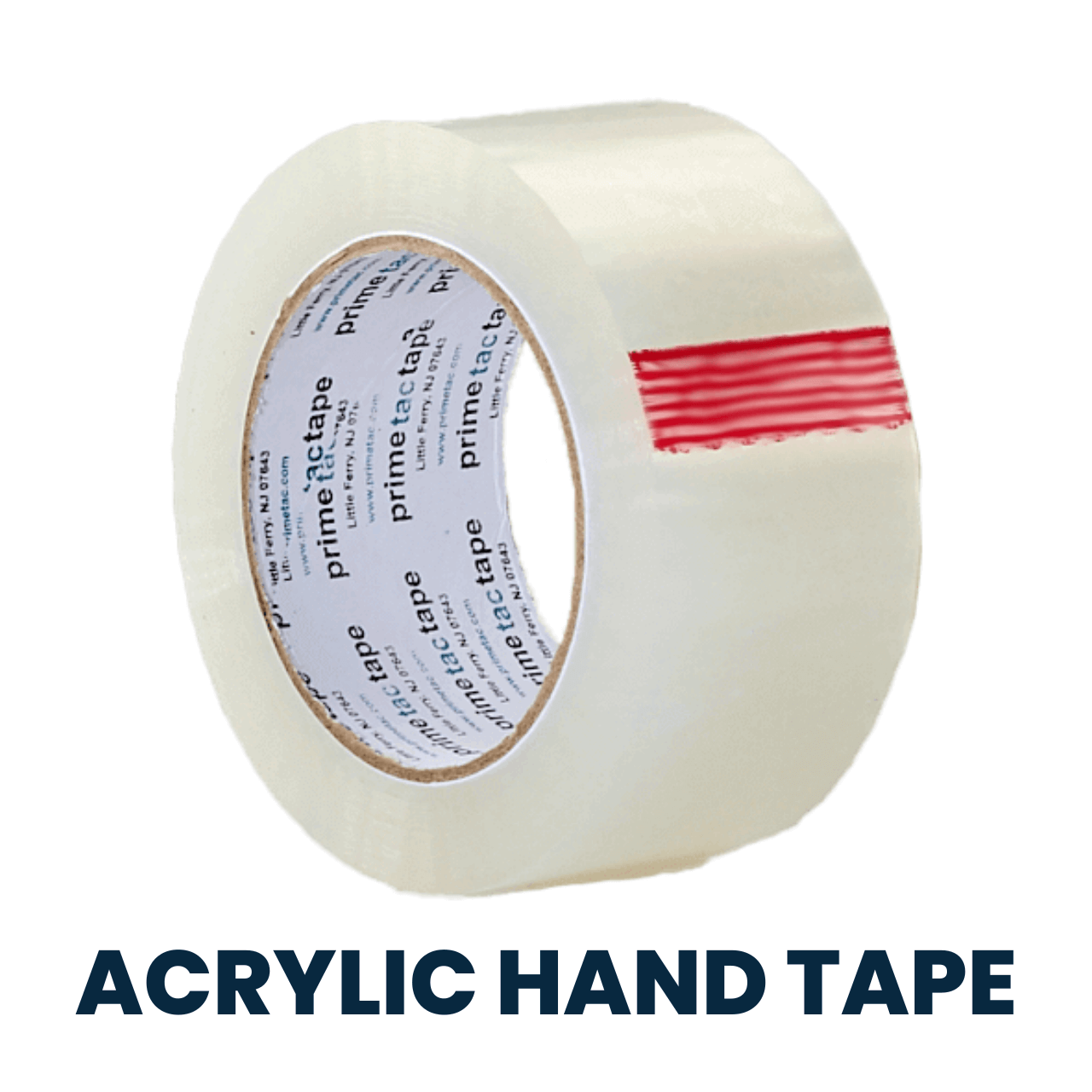 General-Purpose Acrylic Hand Tape - 3" x 110 x 2 mil