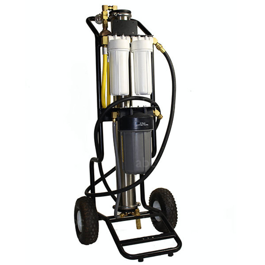 Hydrocart: Water-Powered Window Cleaning System, 100 ft. Hose
