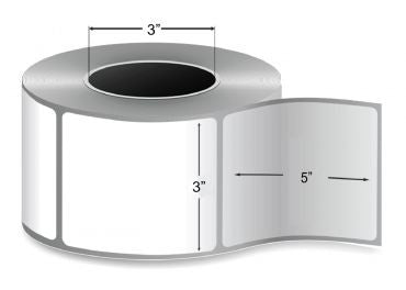3"x 5" Direct Thermal Label, Roll; 1190/rl; 4 rls/case
