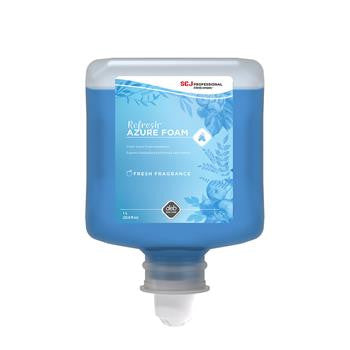 Refresh Foaming Hand Soap Manual Cartridge, Fresh Apple Scent, 1 L Refill, 6/Carton