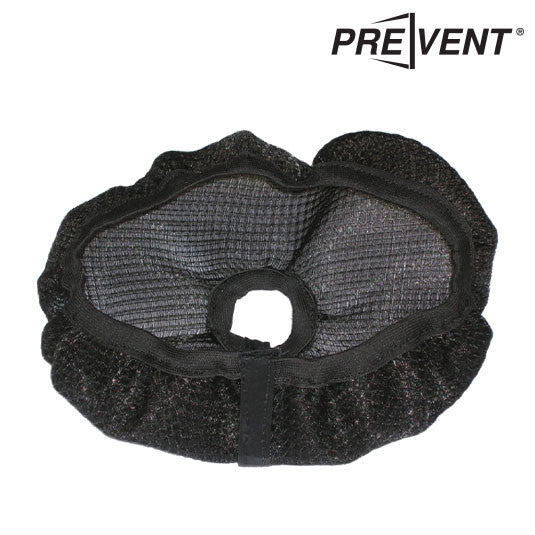 30" Diameter PreVent Fan Guard, Black Washable Media 6" hole for Motor