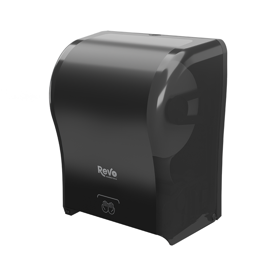 REVO Electronic Towel Dispenser, Black
