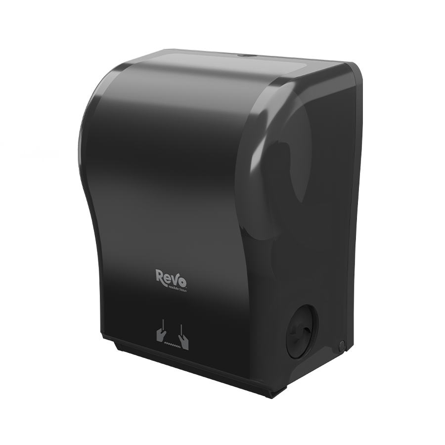REVO Mechanical Towel Dispenser, Black