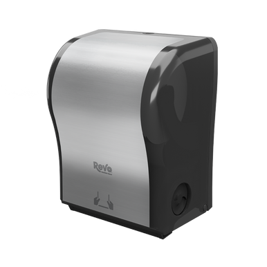 REVO Mechanical Towel Dispenser, Stainless Steel