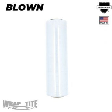 Blown Hand Wrap, 18" x 1500' x 70 Gauge, 4 rolls/case