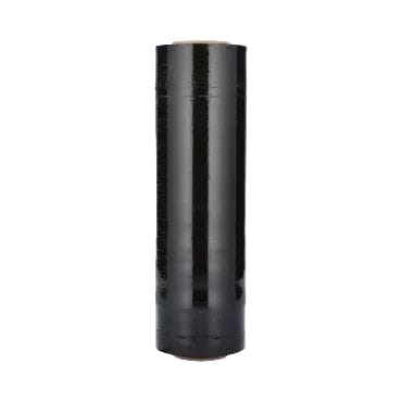 Black Tinted, Cast Hand Wrap, 18" x 1500' x 80 Gauge, 4 rolls/case