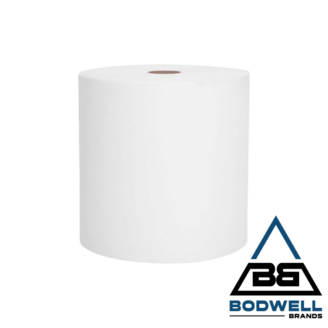 Bodwell Brands OPTIMA TAD, White Roll Towel 1000', 6/Case