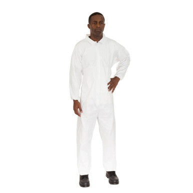 MicroGuard CE, Clean Processed Microporous Coverall, Tunnelized Elastic Wrist & Ankle, Individually Packaged, 2XL, 25/cs