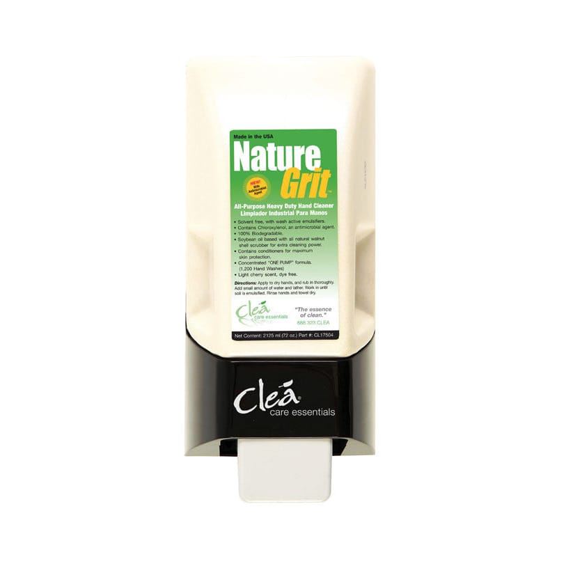 CLEA 2125 mL NatureGrit Hand Cleaner Dispenser Black