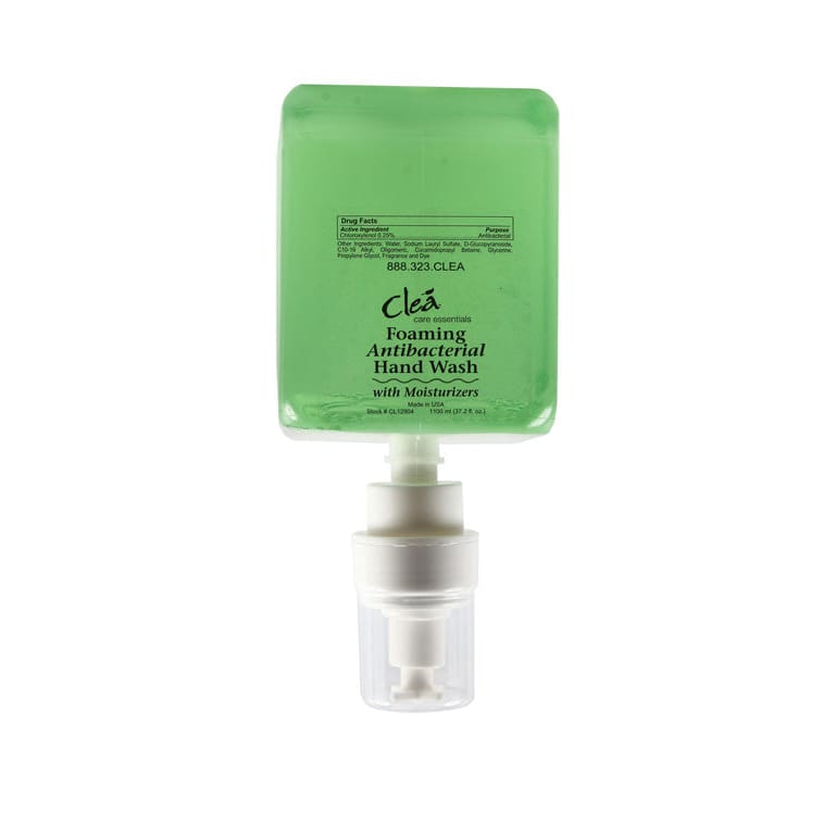 Clea Anti-Bacterial Foaming Hand Soap with Moisturizers 1100ml 4/case