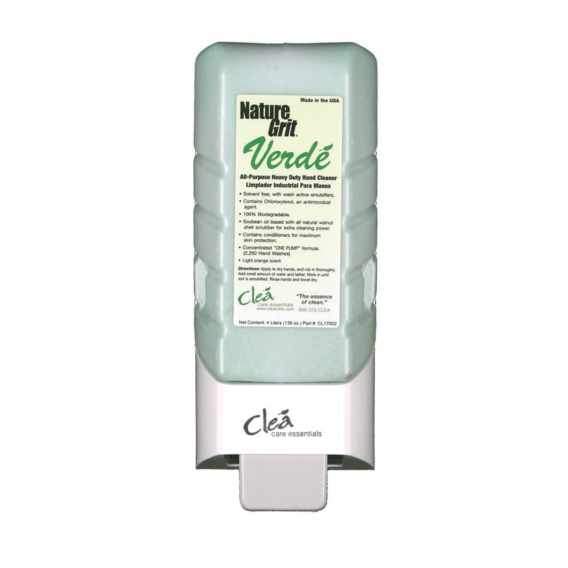 CLEA NatureGrit Verde Heavy Duty Hand Cleaner, 4000mL, 2/cs