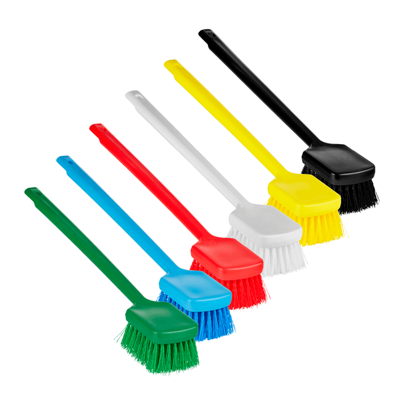 ColorCore 20" Long Handle Scrubbing Brush, Stiff