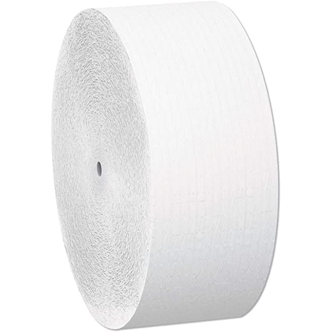 Coreless JRT Jr. Rolls, 2-Ply, 1150ft, 12 Rolls/Carton