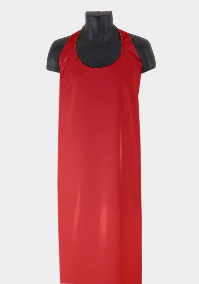 Indigo Bay 5.5 Mil TPU Apron Red 50" Length, EA