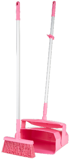 Vikan Lobby Dustpan w/Broom