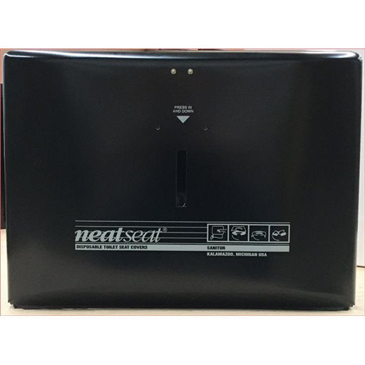 NeatSeat Toilet Seat Dispenser Black