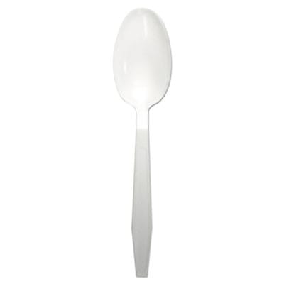 Heavyweight Cutlery, Spoons, Plastic, White, 1000/cs