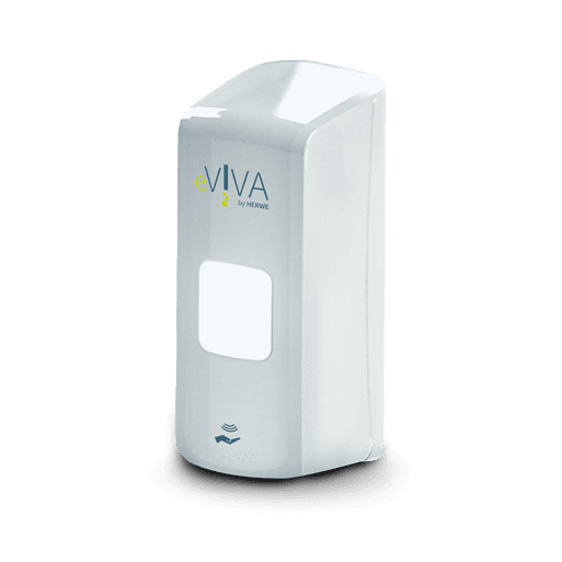 HERWE 1L White touchless dispenser for all 1L VIVA bottles
