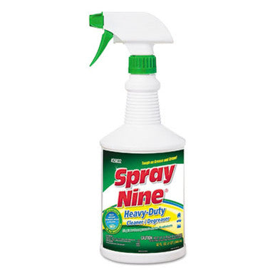 Spray Nine Multi-Purpose Cleaner & Disinfectant, 32oz Bottle 12/cs