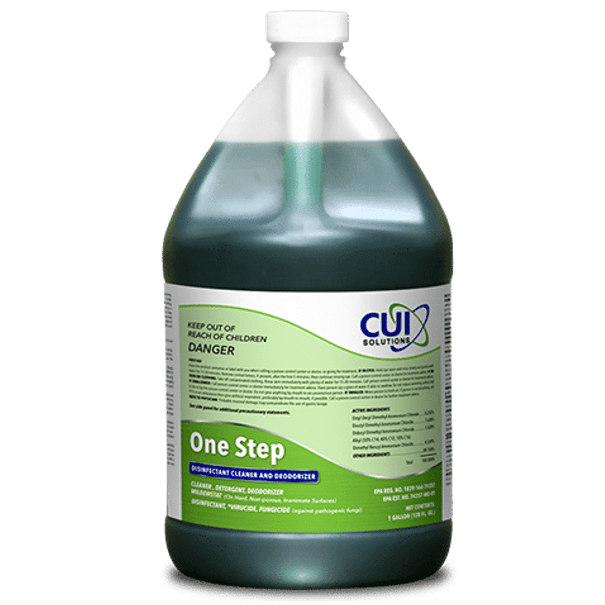 One Step Disinfectant Lock N Load 4-1gal/cs
