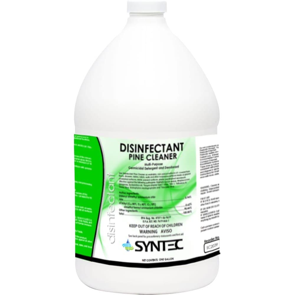Pine Disinfectant & Multipurpose Cleaner, 4 x 1 gal