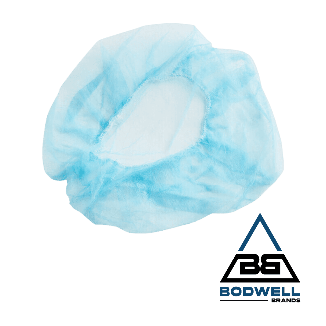PolyPro Bouffant, Blue, 24", 1000/Case