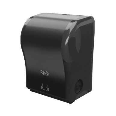 REVO Mechanical Towel Dispenser, Black