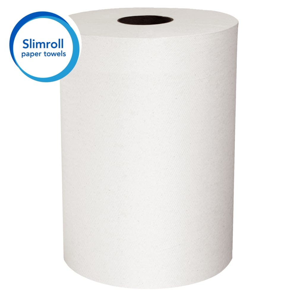 Scott® Slimroll™ Towel - 8 x 580', White, 6/case