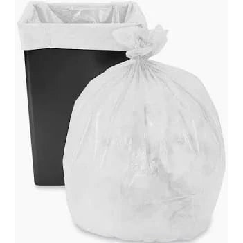 Super Hex Can Liner - Heavy Duty - 40x46 - 45 gal - Clear - Folded - 100/cs