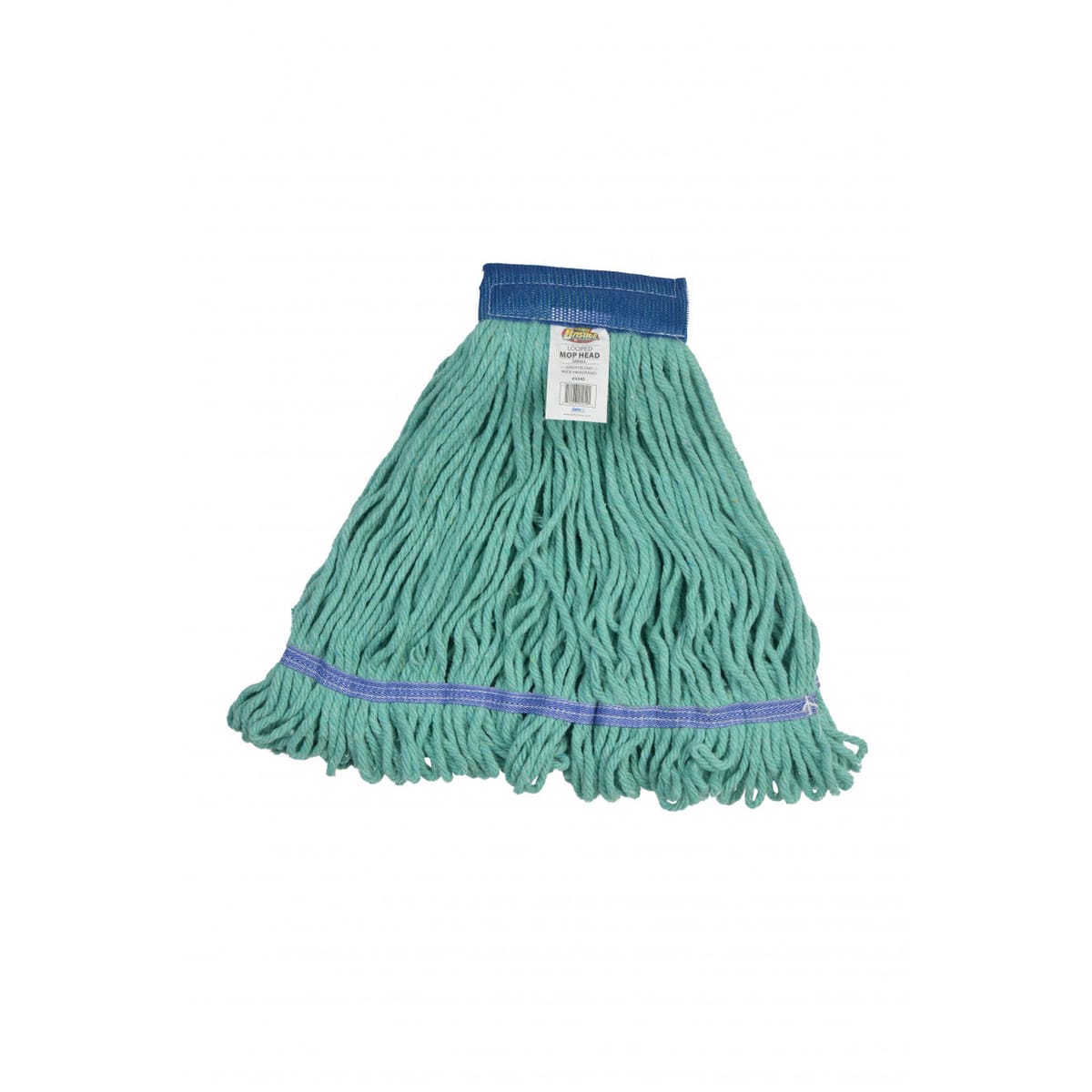 Wet Mop Large Green, 24oz, 5in Headband